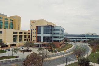 Center for Brain Health at UT Health San Antonio exterior view from street